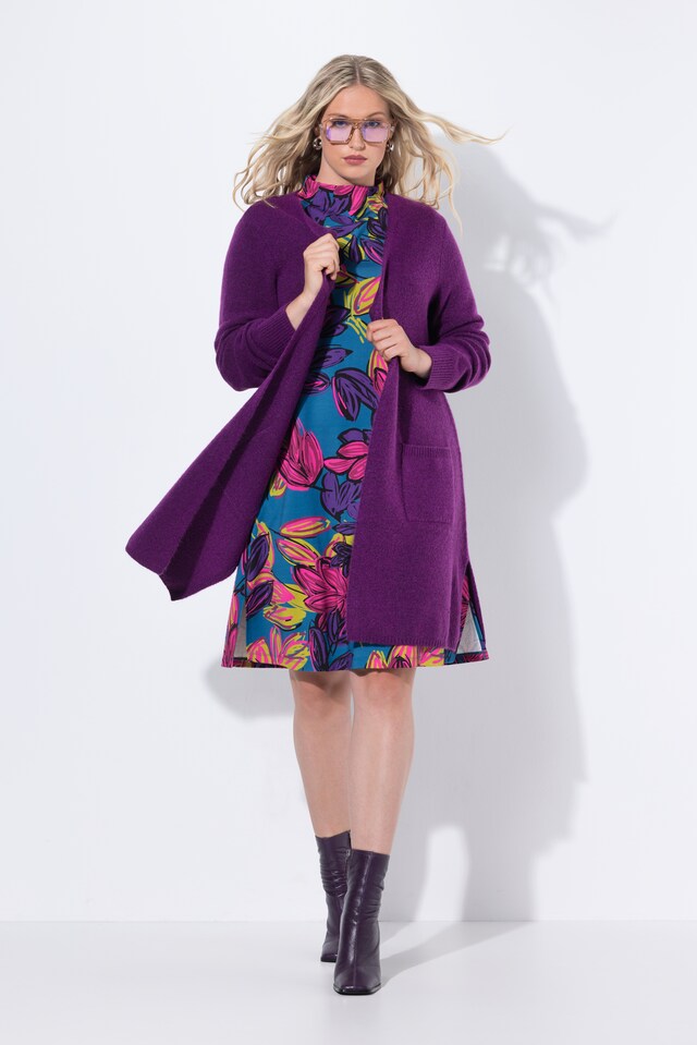 Oversized Open Shape Long Sleeve Cardigan