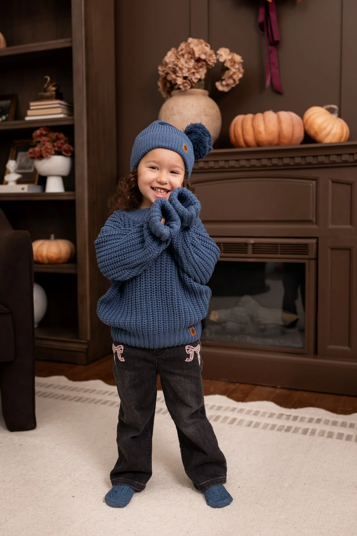 Chunky Knit Sweater in Oxford