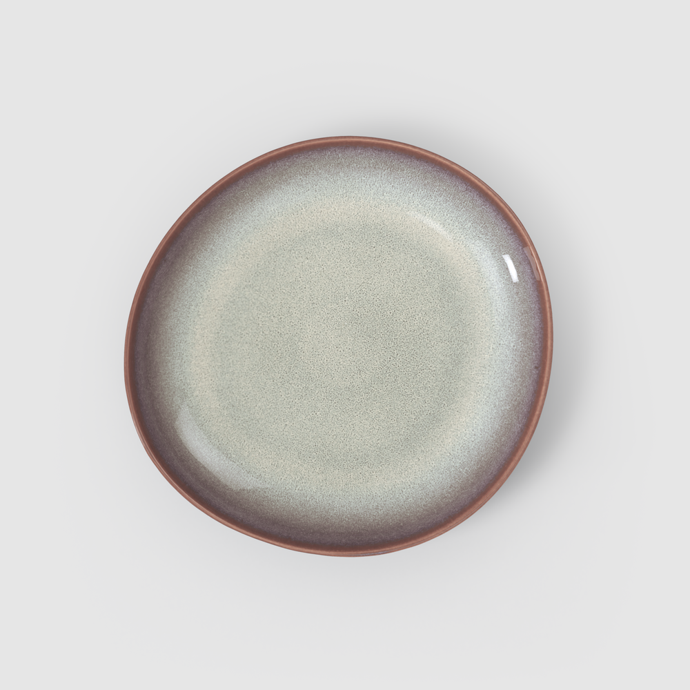 Lave Decorative fruit bowl - Beige, 20.3 oz, stoneware