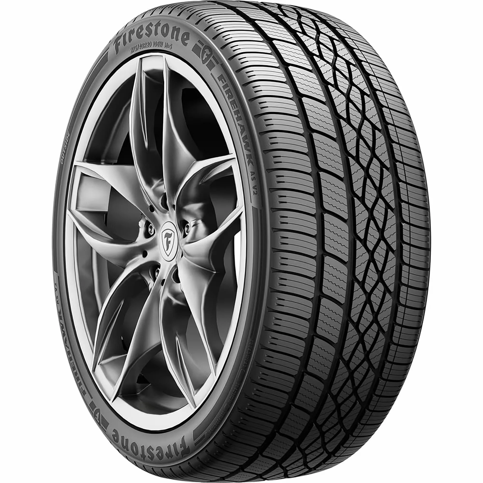 Firestone Firehawk A/S V2 All-Season 245/45R20 103W XL Passenger Tire