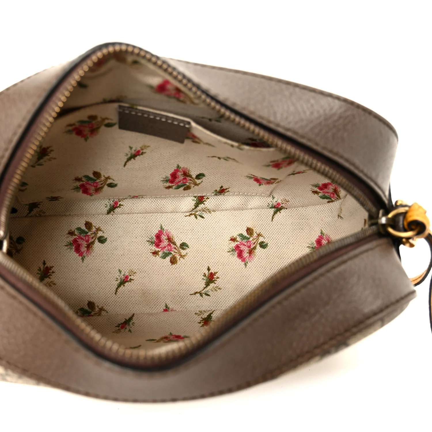 GG Supreme Monogram Web Neo Vintage Shoulder Bag Beige New Acero Crop