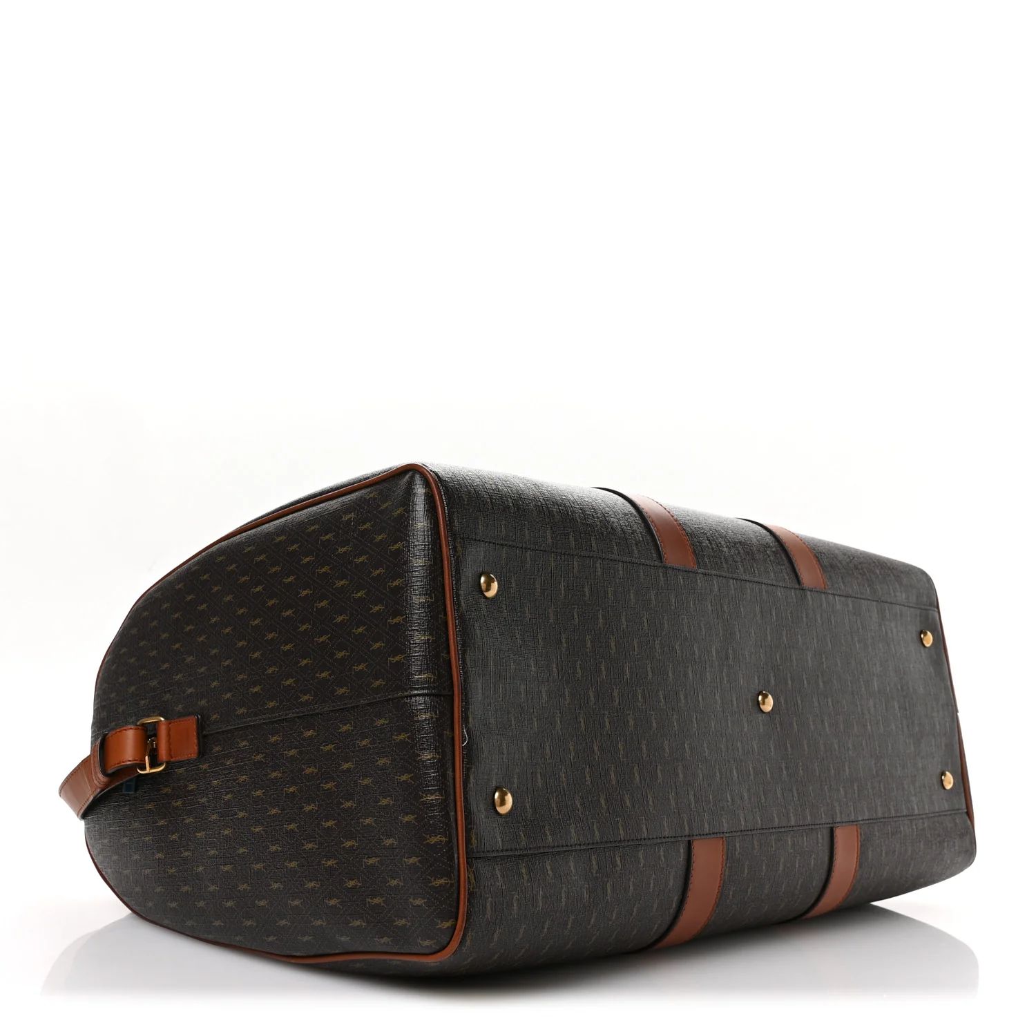 Canvas Smooth Calfskin Le Monogramme 72H Duffle Chestnut