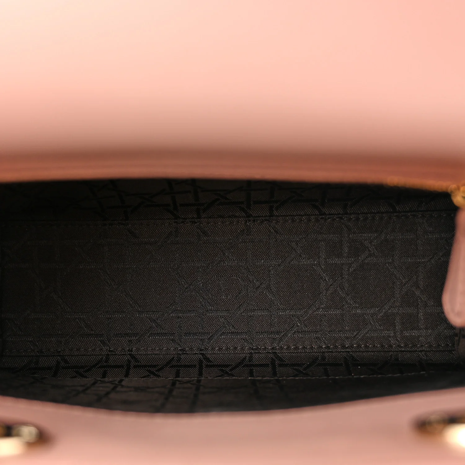 Lambskin Cannage Small Lucky Badges My Lady Dior Fard