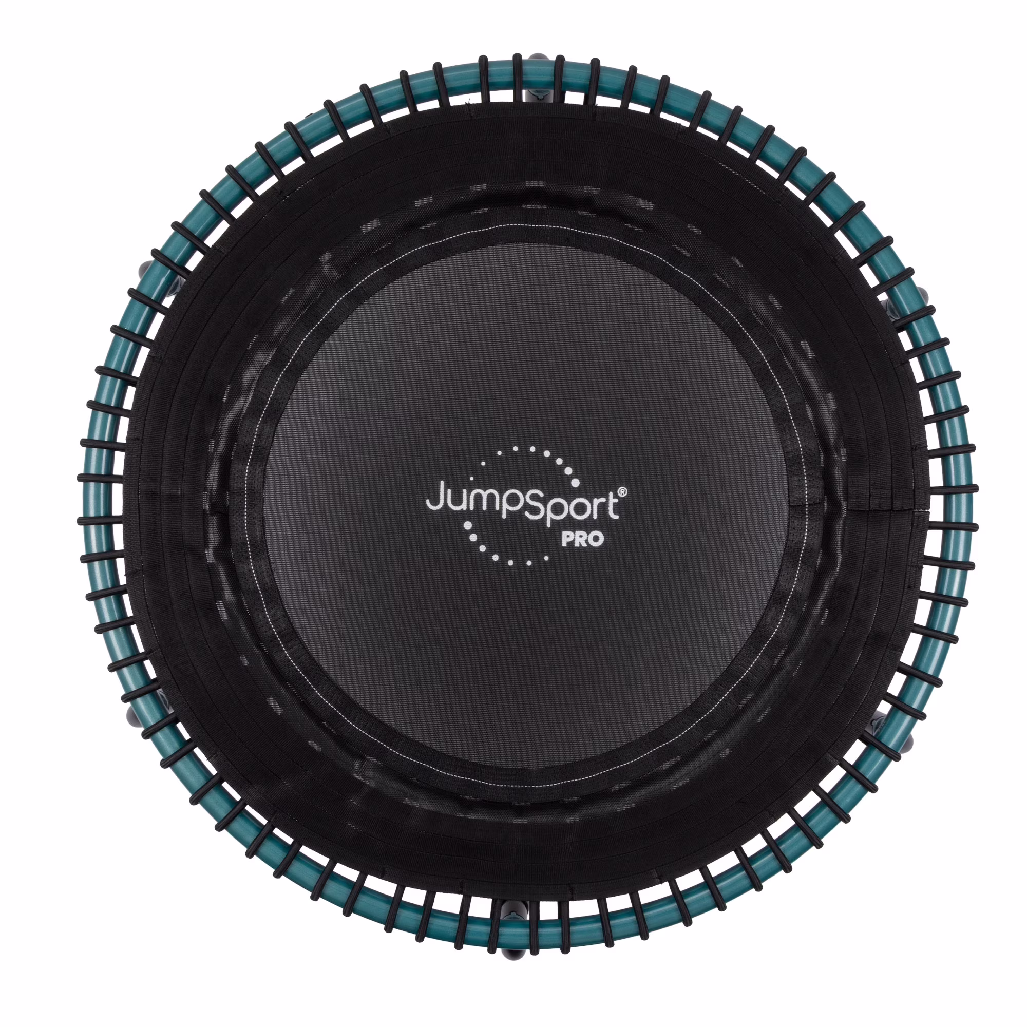 350 Pro Fitness 39" Cardio Workout Indoor Trampoline, Teal/Black(Teal)