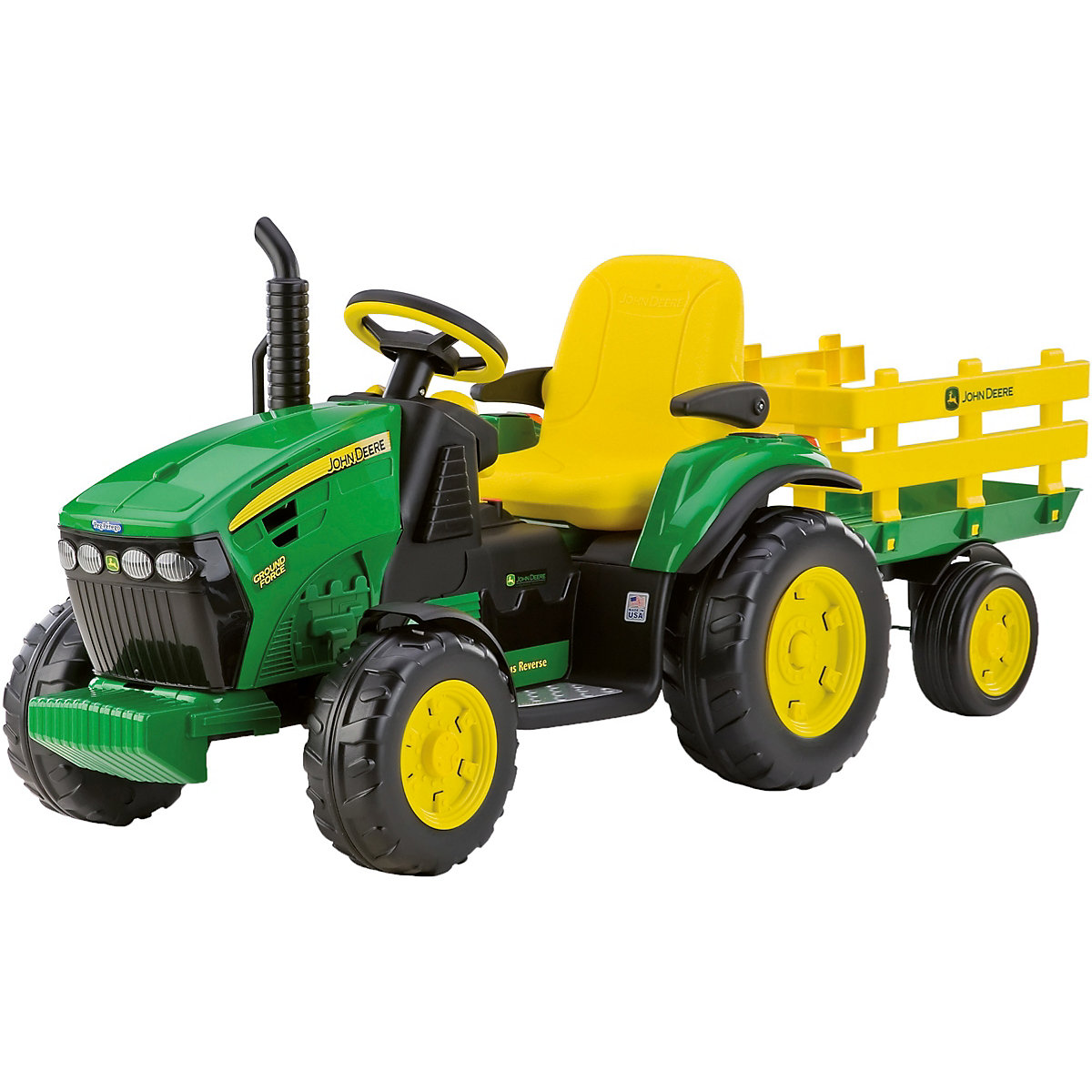 Moteur électrique John Deere avec connecteur 12V