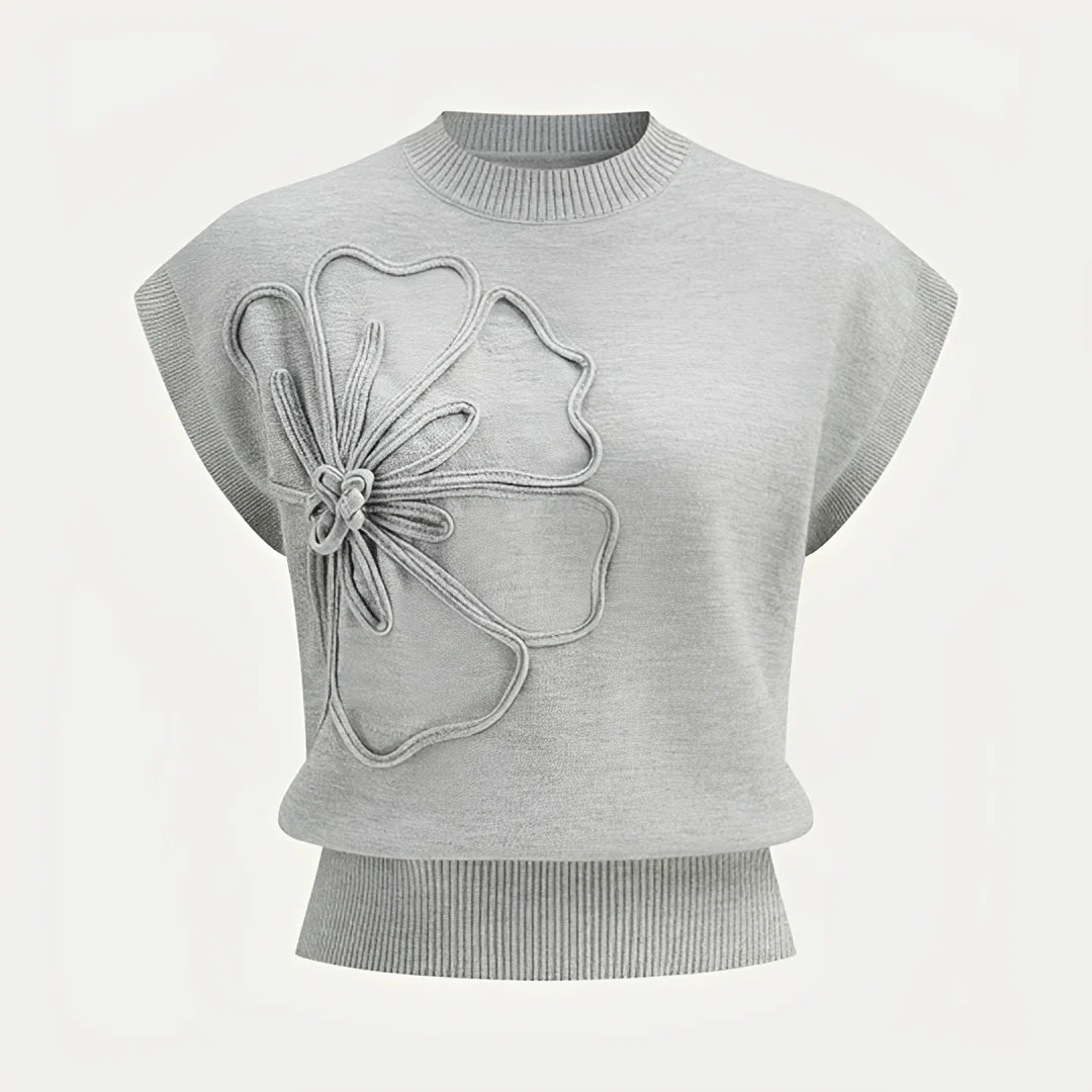 Jocelyn - Haut décontracté avec motif floral