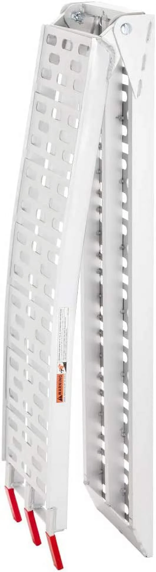 Aluminum Truck Ramp N/A 7ft Aluminum Folding 1500 lb Maax Load Silver(2) - Image 9
