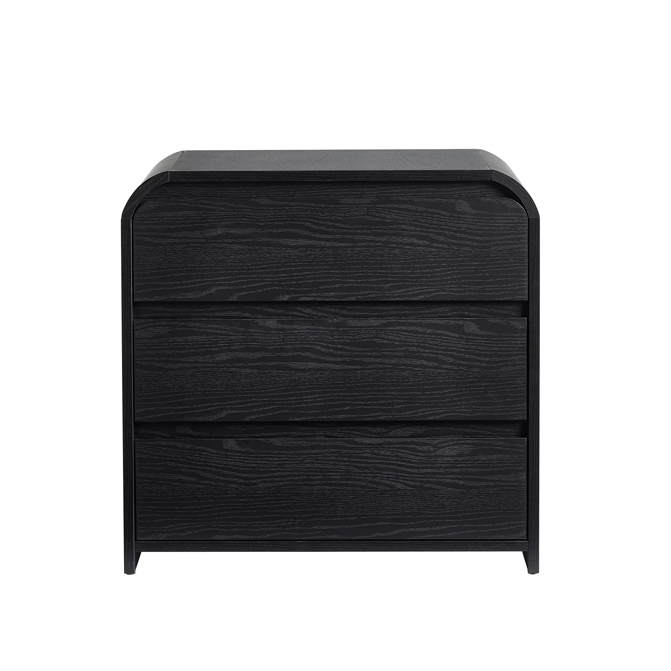 Better Homes & Gardens Juliet 3 Drawer Nightstand with USB, Light Honey