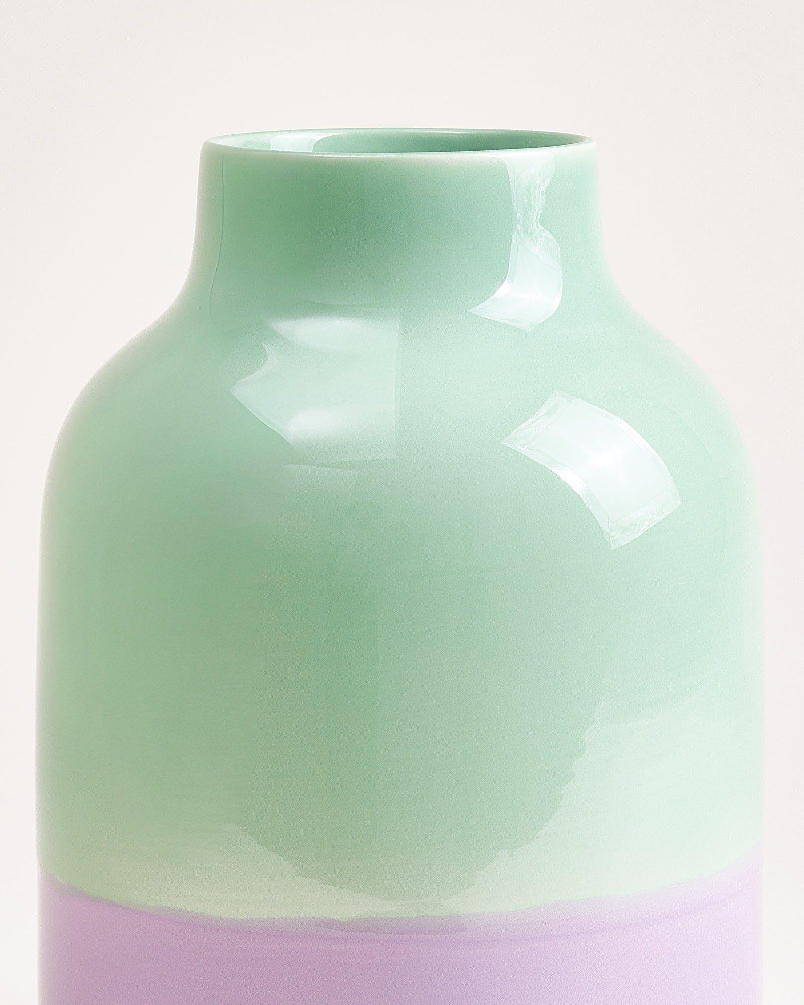 NUNO - VASE L MINT PURPLE