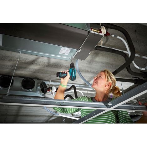Makita – Perceuse-visseuse sans fil 10,8V avec 2 batteries 1,3Ah – Moteur Brushless – Couple 24Nm pour perçage acier/bois – Mallette de transport incluse — vue 5
