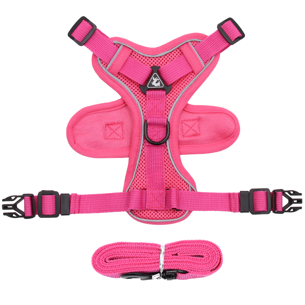 Reflective Cat Puppy Harness No Pull Small Dog Harness Leash Set for Small Medium Large Dogs