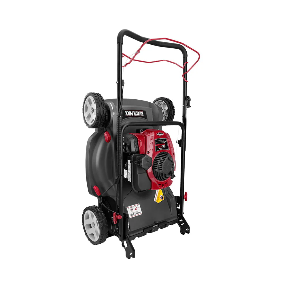 Restored Black Max 21 Inch 150cc Self Propelled Gas Mower with Briggs Stratton Engine (Refurbished) Image 3