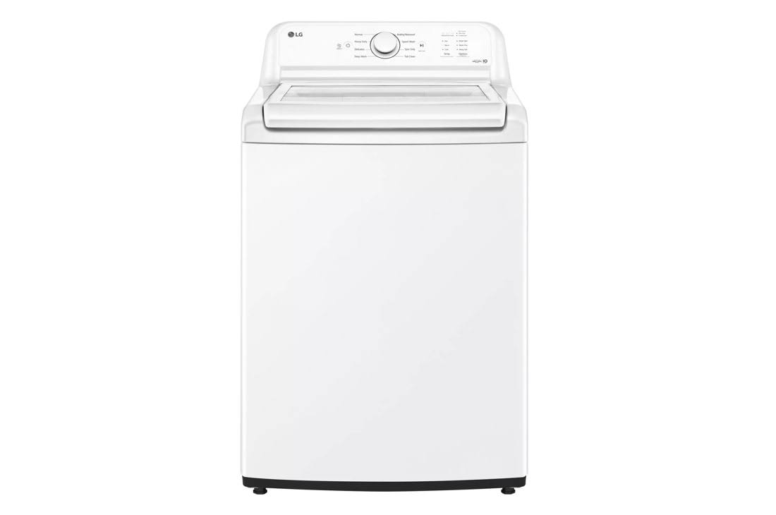 LG Ultra Large Capacity Top Load Washer with TurboDrum Technology, White, 4.3 Cu. ft.