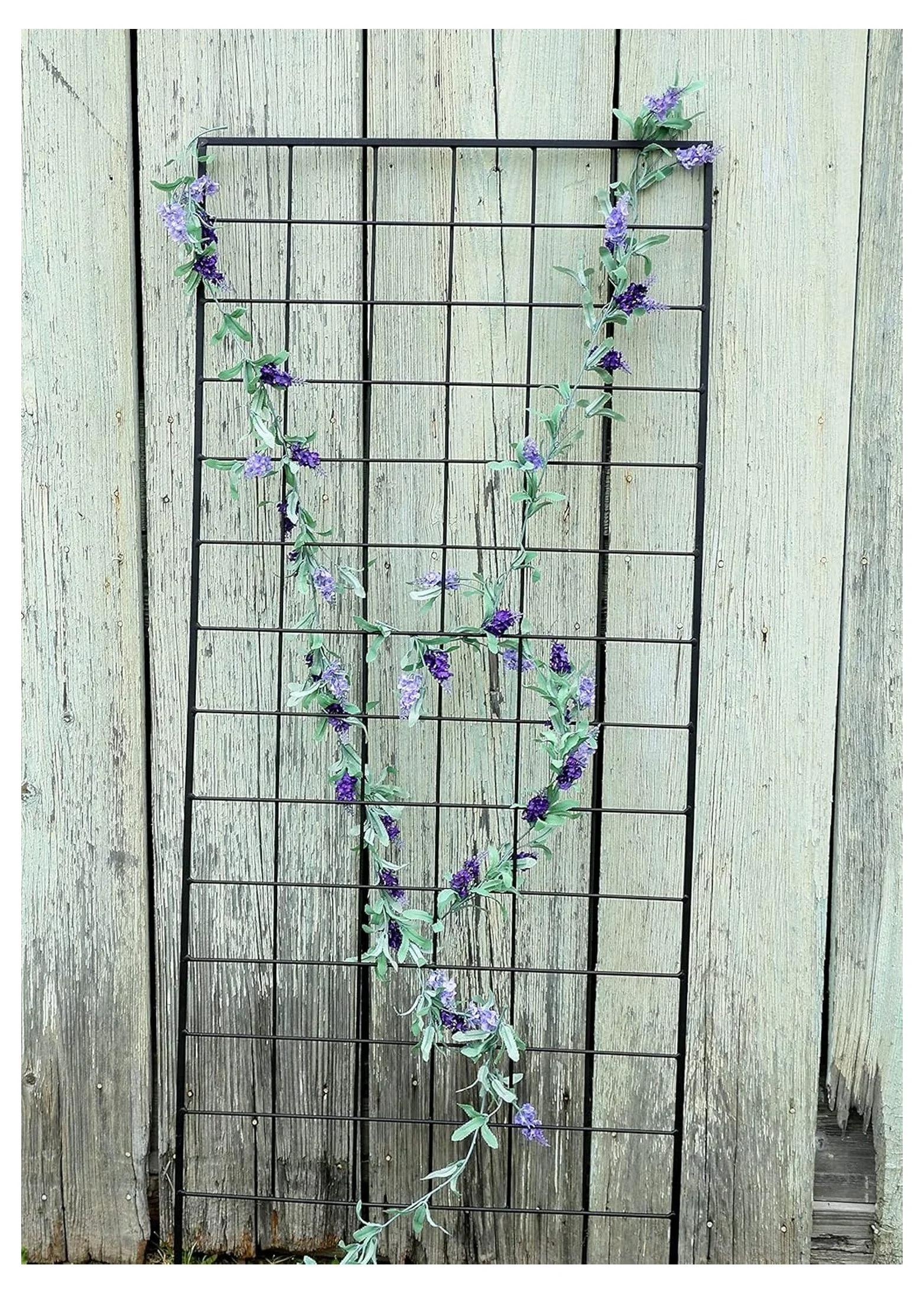 STNMB Narrow Screen Trellis, Black 64.25"H Trellis,Garden - Image 3