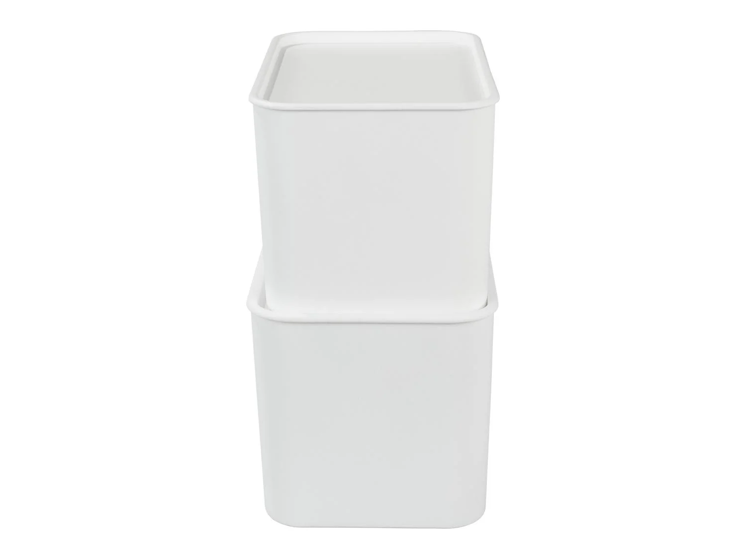 W5 Lot de 2 botes avec couvercles Premium, 5,2 l