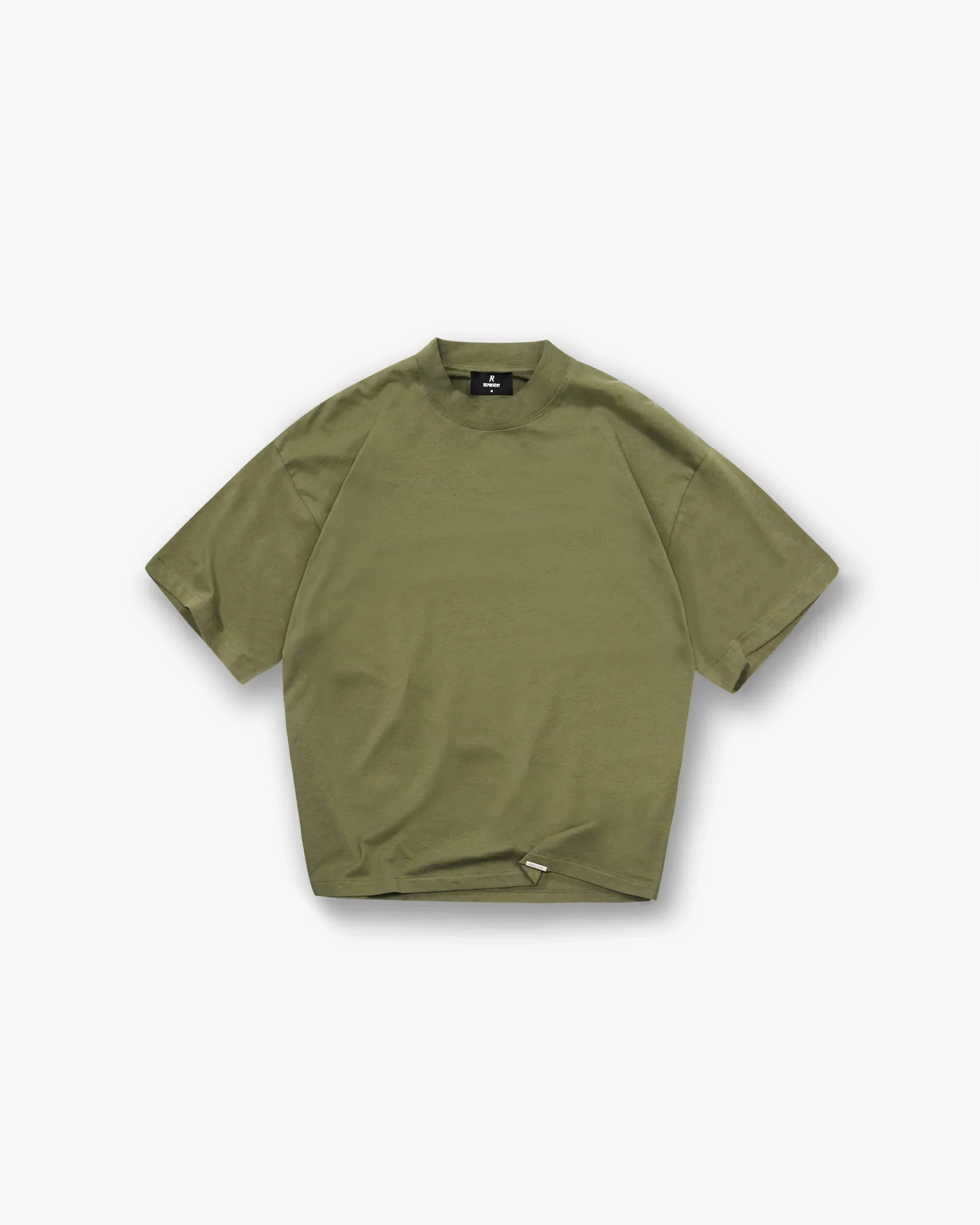 Initial Oversized T-Shirt - Army Green