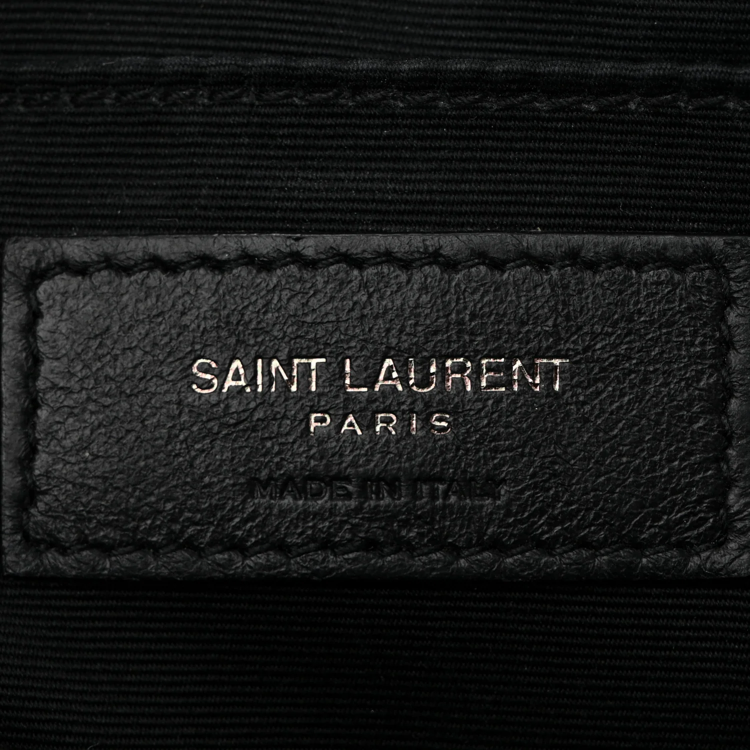 Calfskin Matelasse Monogram Monochrome Lou Camera Bag Black