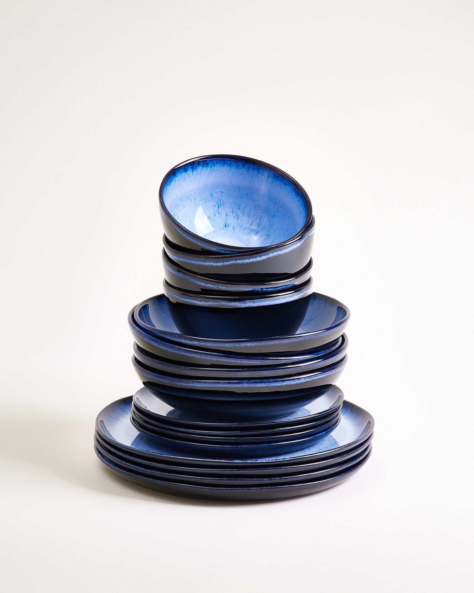 MELIDES - TABLEWARE SET WHITEWATER 16 PIECES