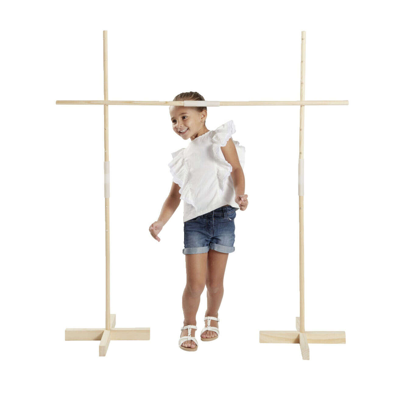 Jeu limbo XL en bois 122x35xH122cm