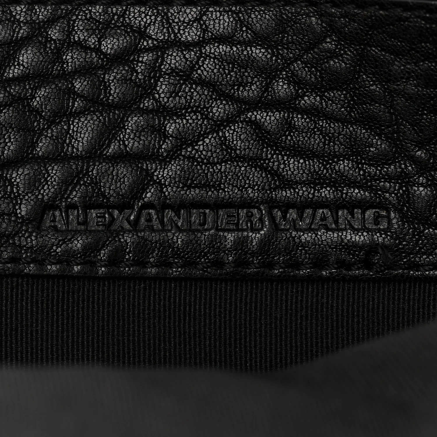 Pebbled Lambskin Dumbo Backpack Black Rose Gold Hardware