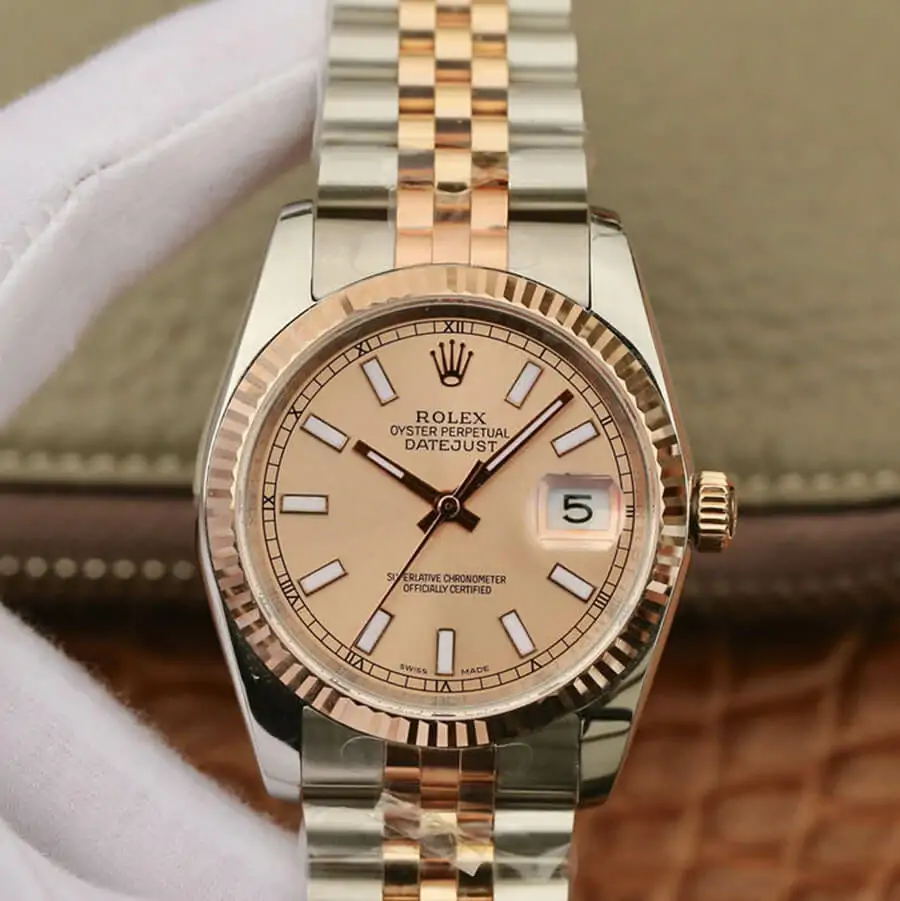 Rolex Datejust 116231 36MM GM Factory Pink Dial