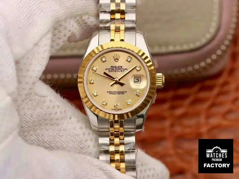 Rolex Lady Datejust 28mm 18K Gold Dial