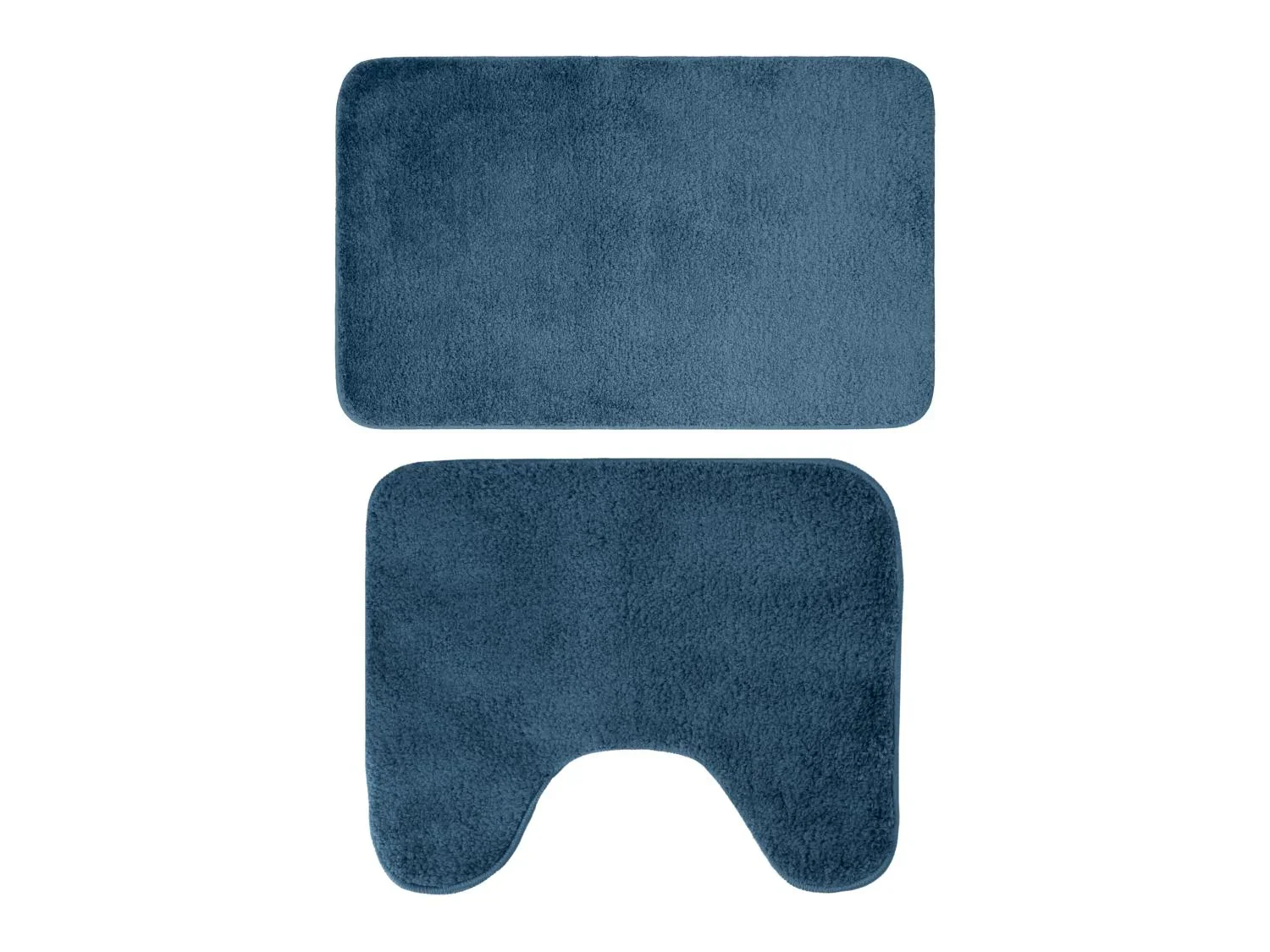 LIVARNO Set de 2 tapis WC et salle de bains