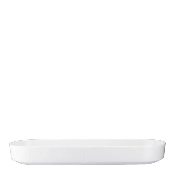 Grand Cru serveringsfat oval 34x12 cm hvit
