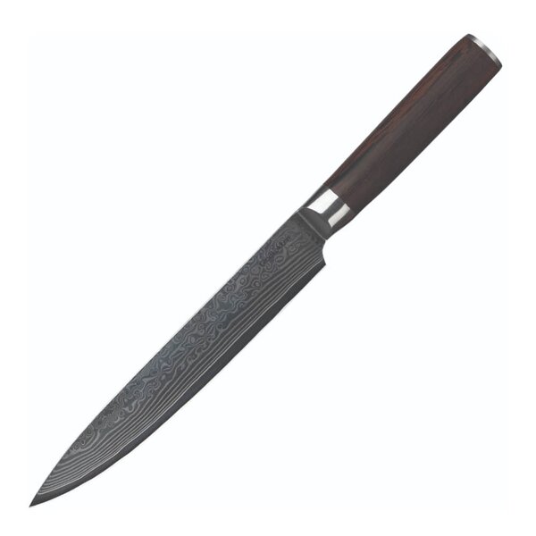 Damascus trancheringskniv 30 cm