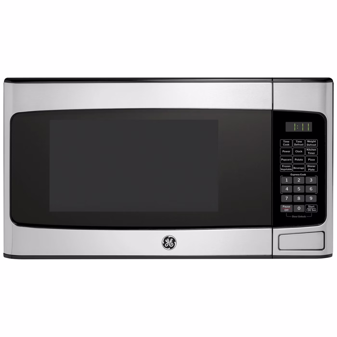 GE 1.1 Cu. Ft. Countertop Microwave Oven 950 Watts, Stainless Steel