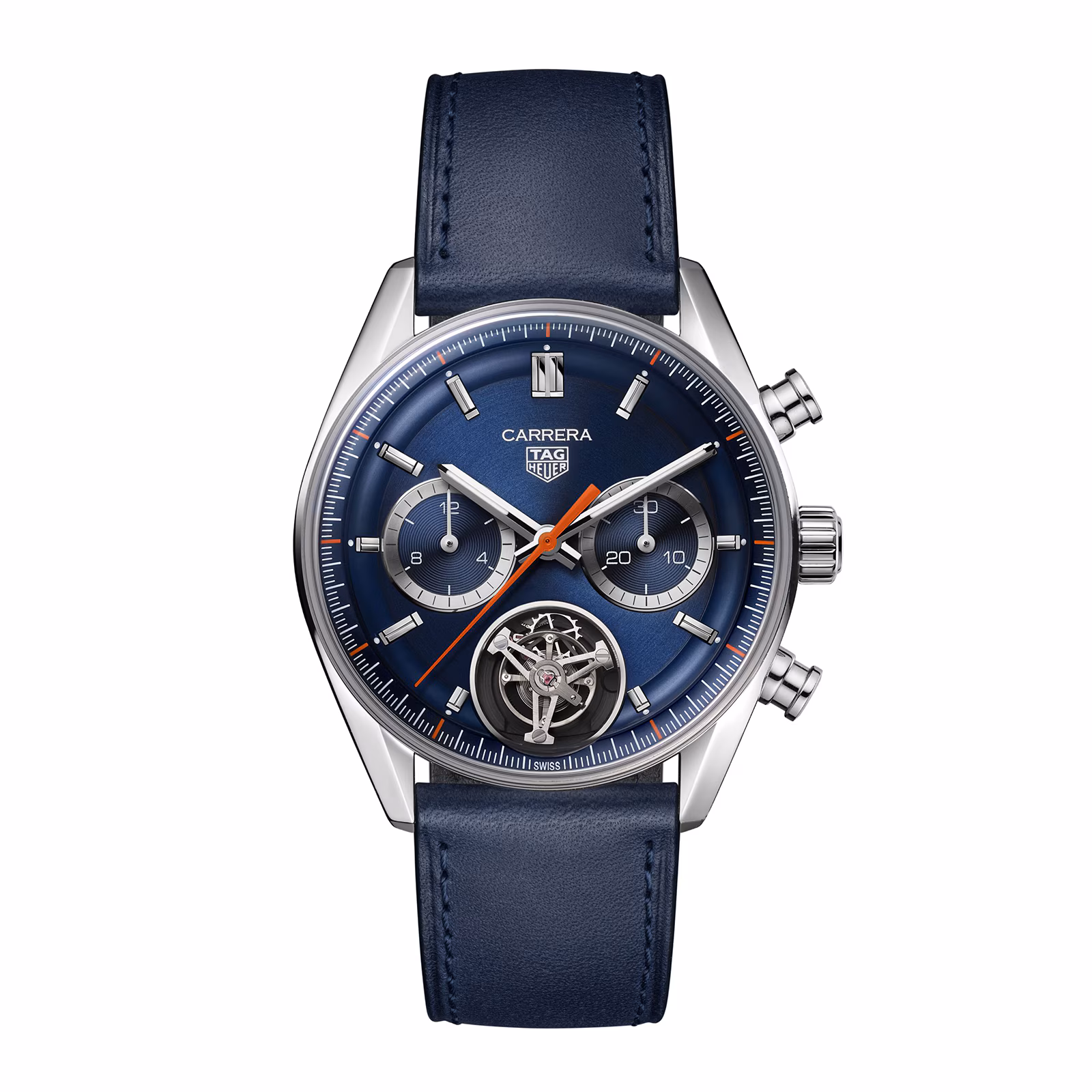 【Super Clone】TAG Heuer Carrera Chronograph Tourbillon 42mm Mens Watch CBS5010.FC6543
