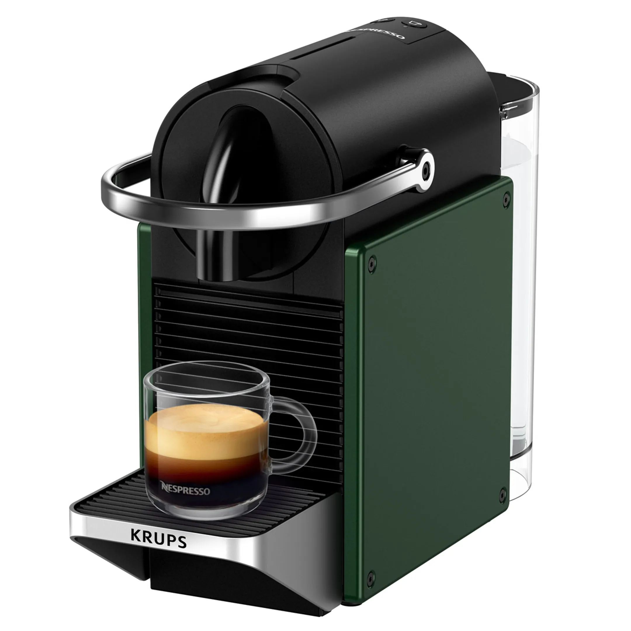 Krups Nespresso Koffiemachine Pixie Redesign Dark Green