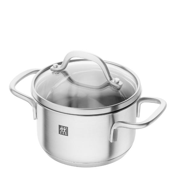 Pico gryte med glasslokk 12 cm 0,8L