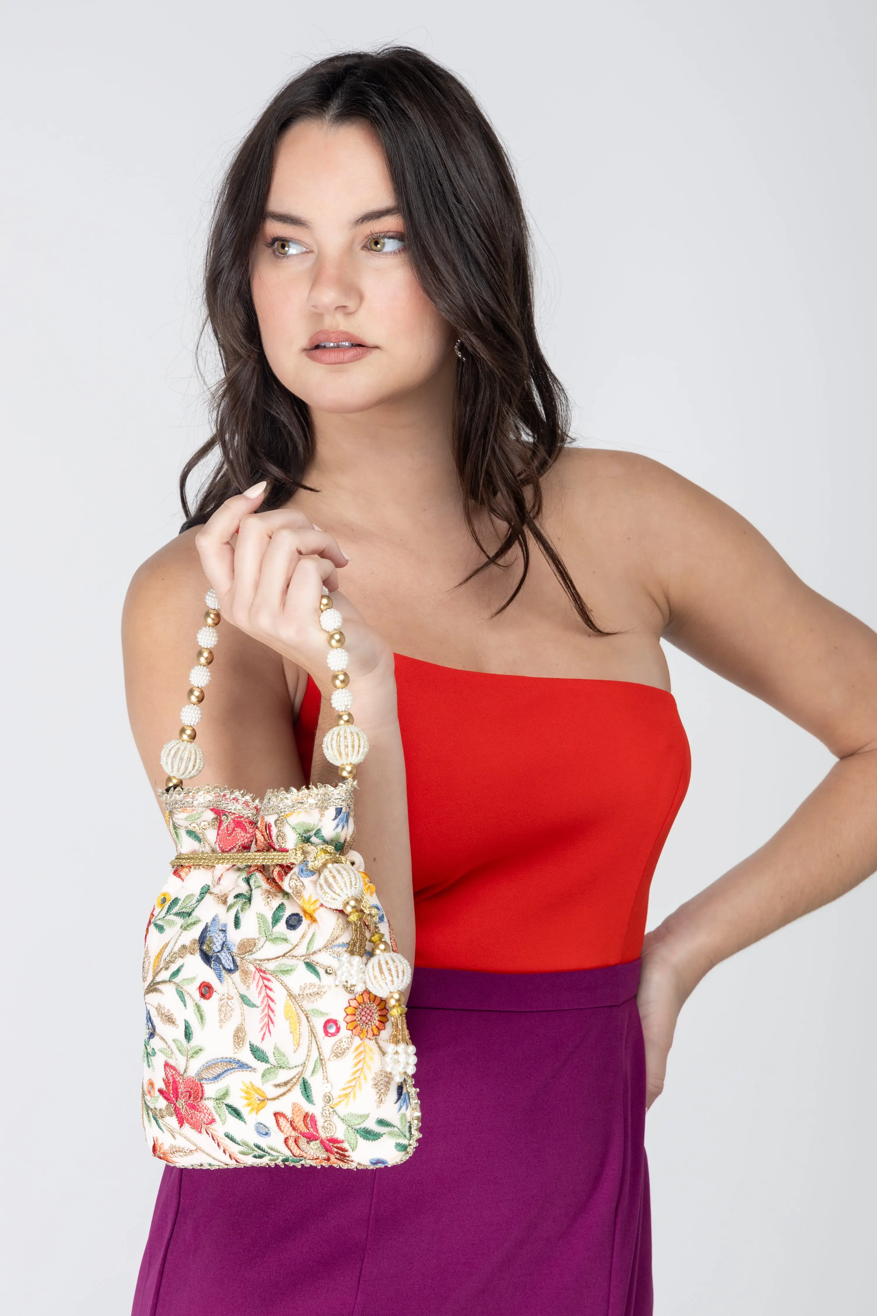 Color Block Maxi Dress