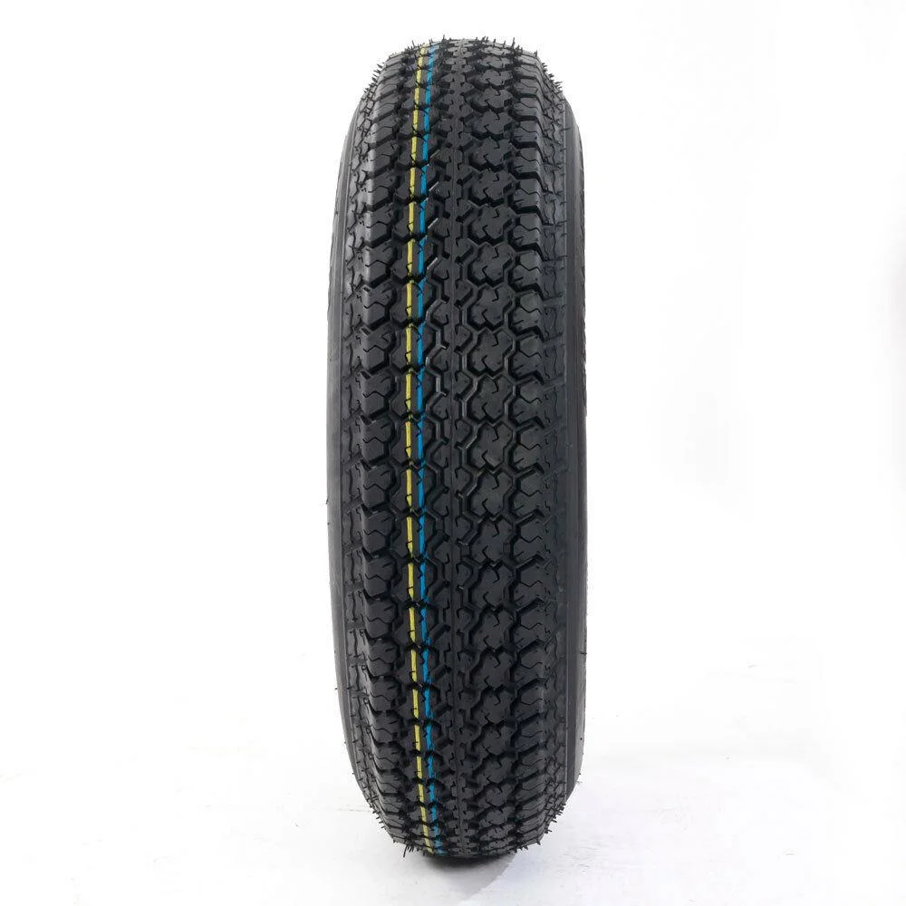 Ktaxon 2PCS Trailer Tires on Rims ST175 - 80D - 13 ST175/80D - 13 6PR H188 5 Lug/4.5