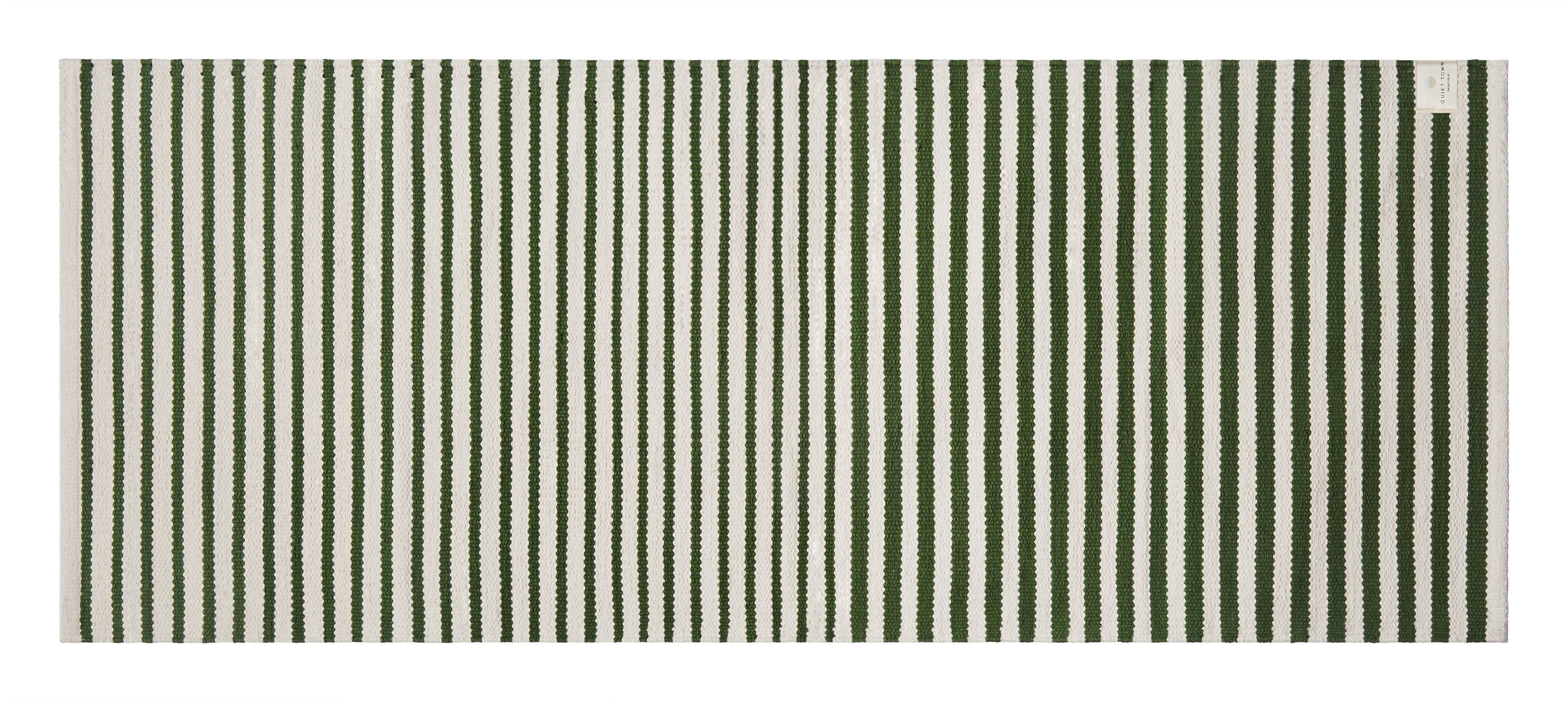 Ojai Pine | Green Cotton Bath Rug | Quiet Town 56