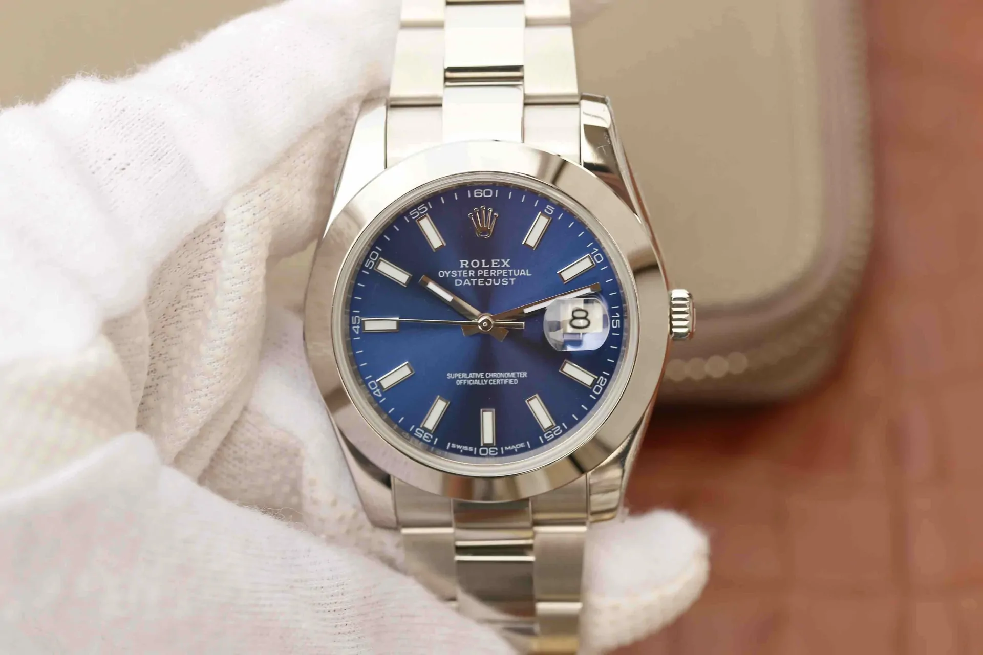 Rolex Datejust M126300-0001 EW Factory Stainless Steel Strap