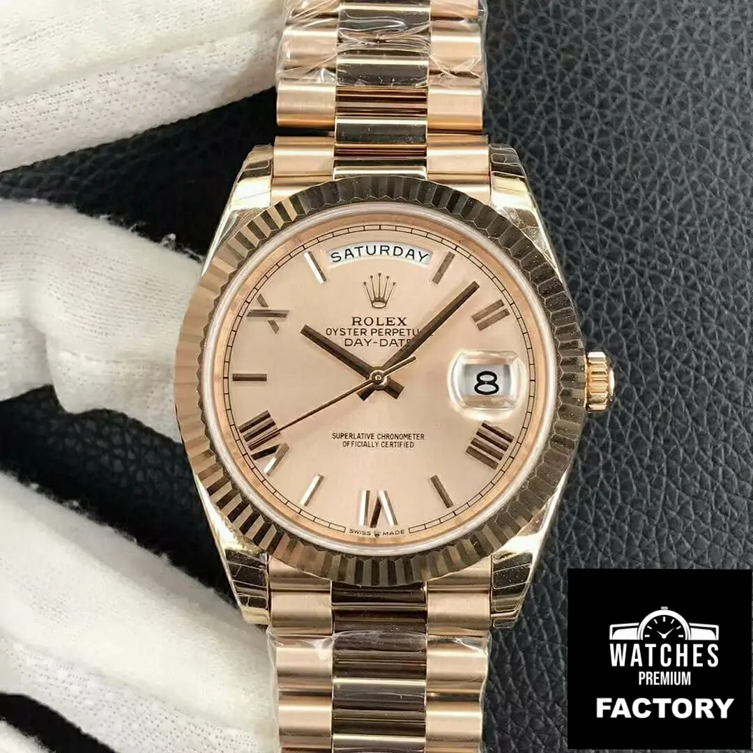 Rolex Day Date M228238-0006 EW Factory Gold Strap