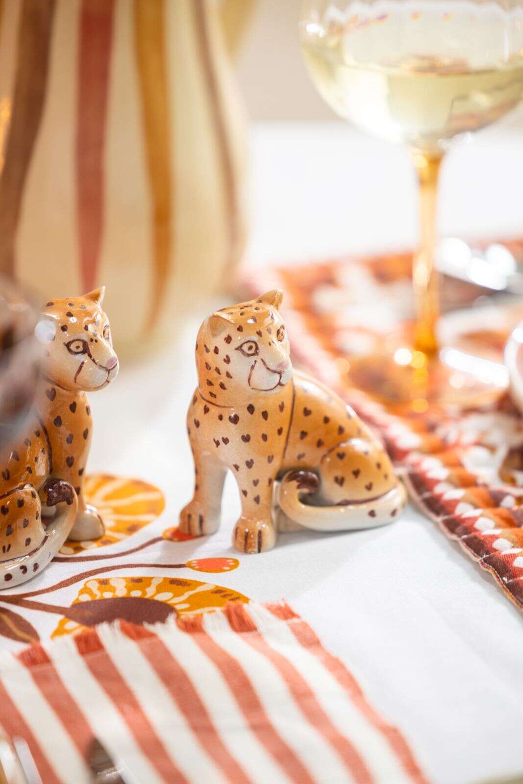 Peper en zout stel leopard