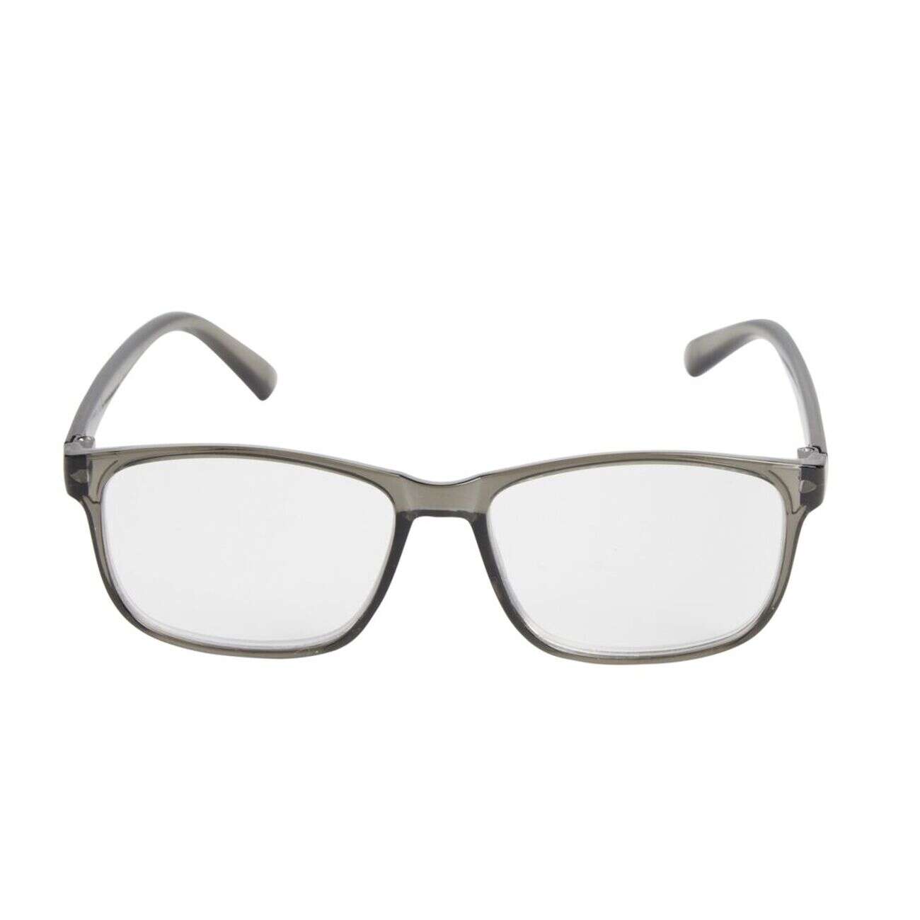 Lunette loupe de lecture en métal gris 13,5x14xH4,5cm