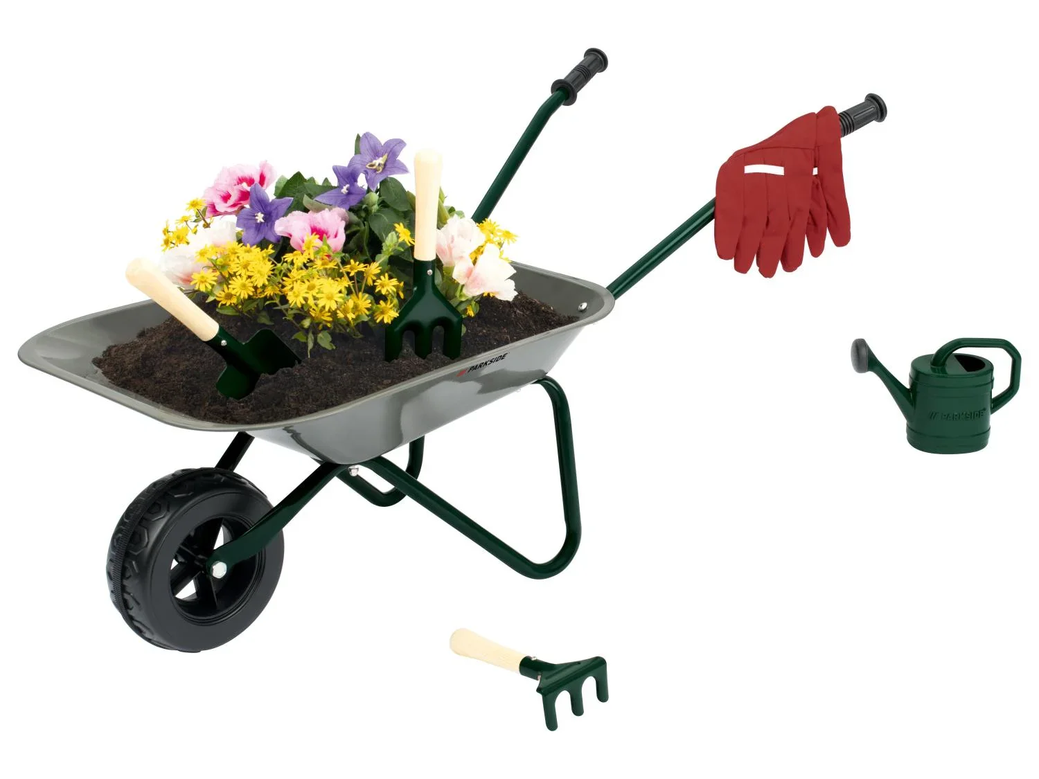 lupilu Brouette et outils de jardinage