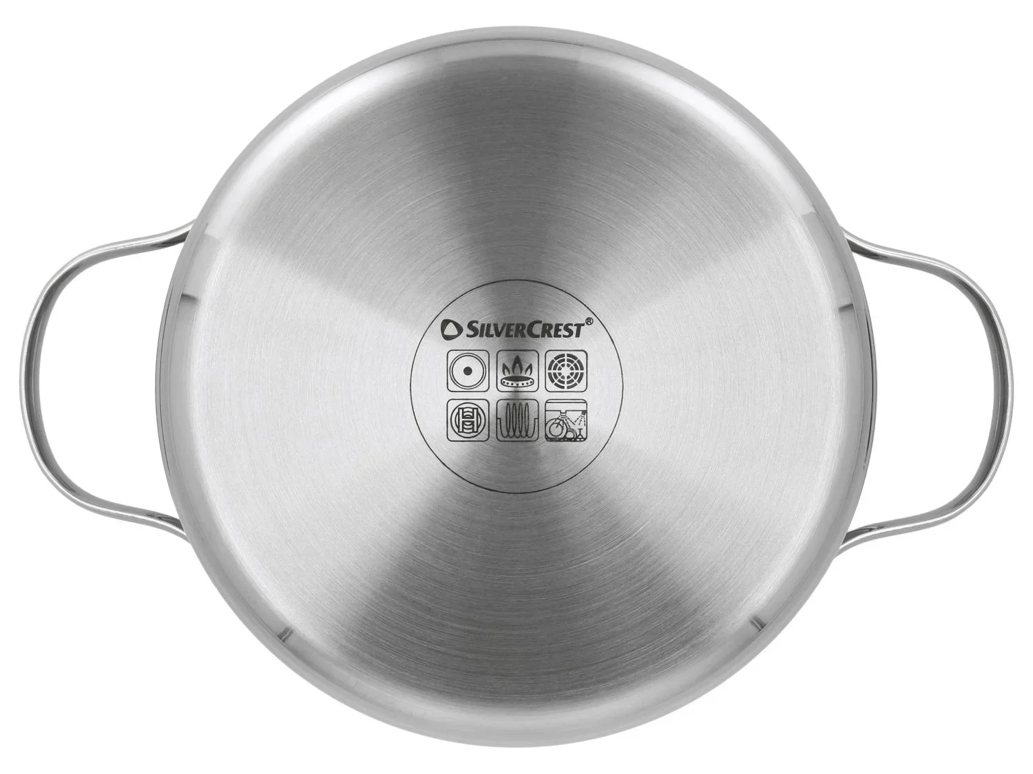 SILVERCREST Faitout Premium en acier inoxydable,  20 cm