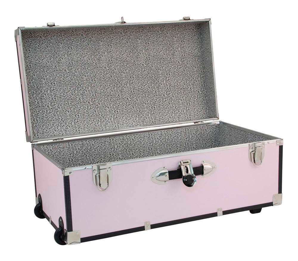 Seward Trunk Rover 30 in. Locking Trunk with Wheels(Gray) - Image 10