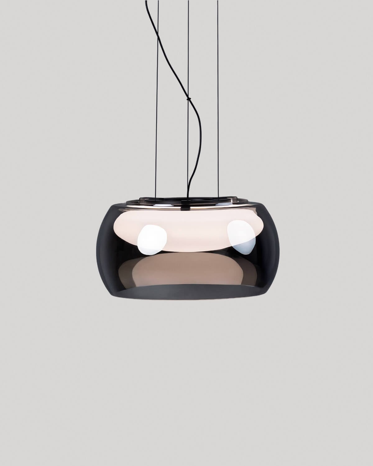 Lahti - Lámpara de Techo LED de Cristal (Ø40 cm) Lahti