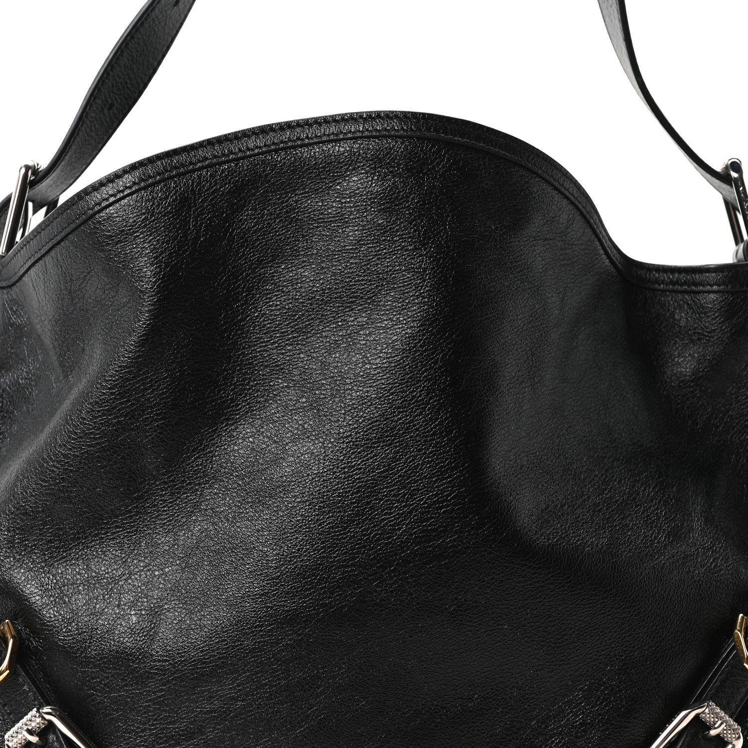 Calfskin Medium Voyou Bag Black