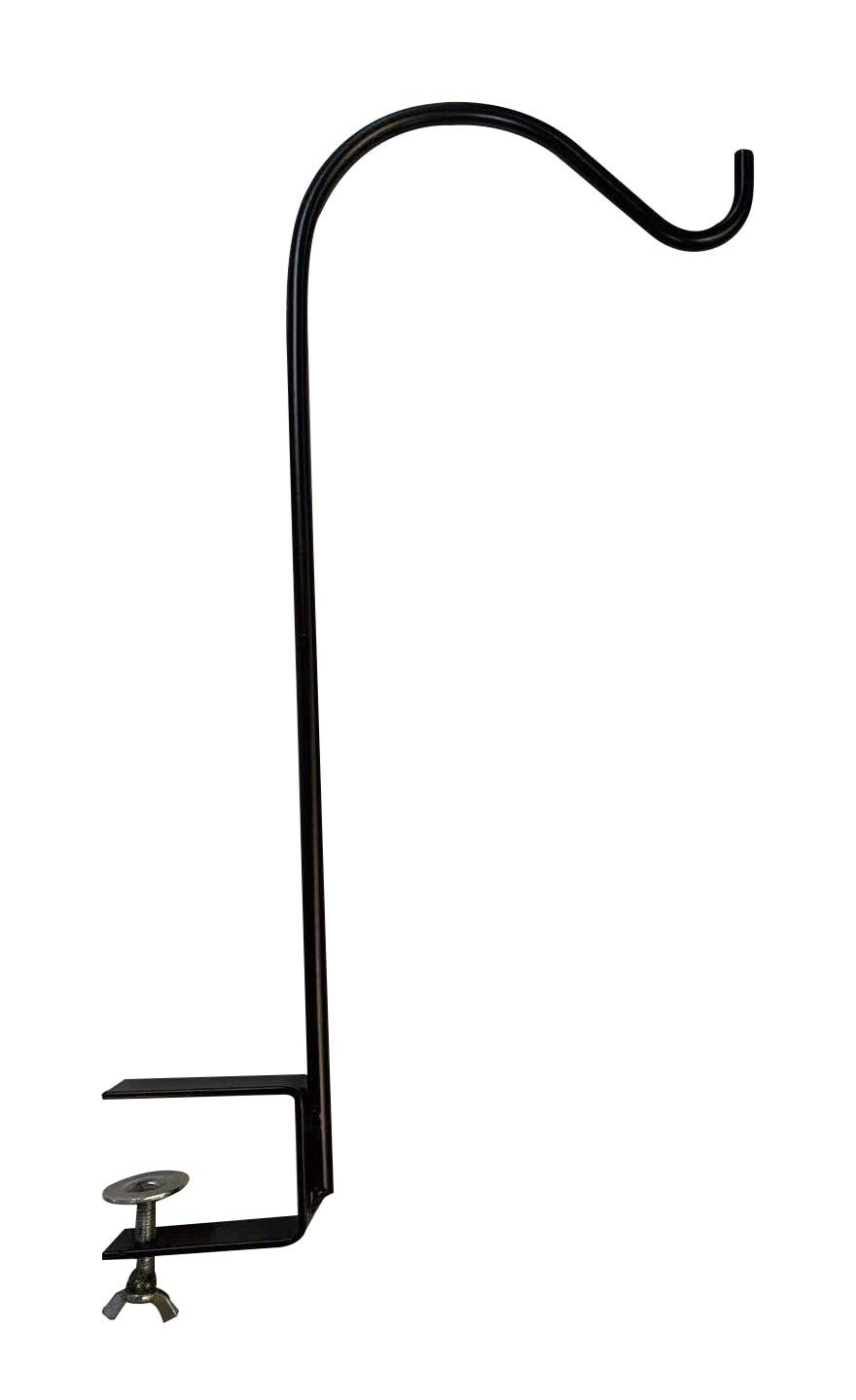 Style Selections 16-in Black Metal Shepherd's Hook 82107L