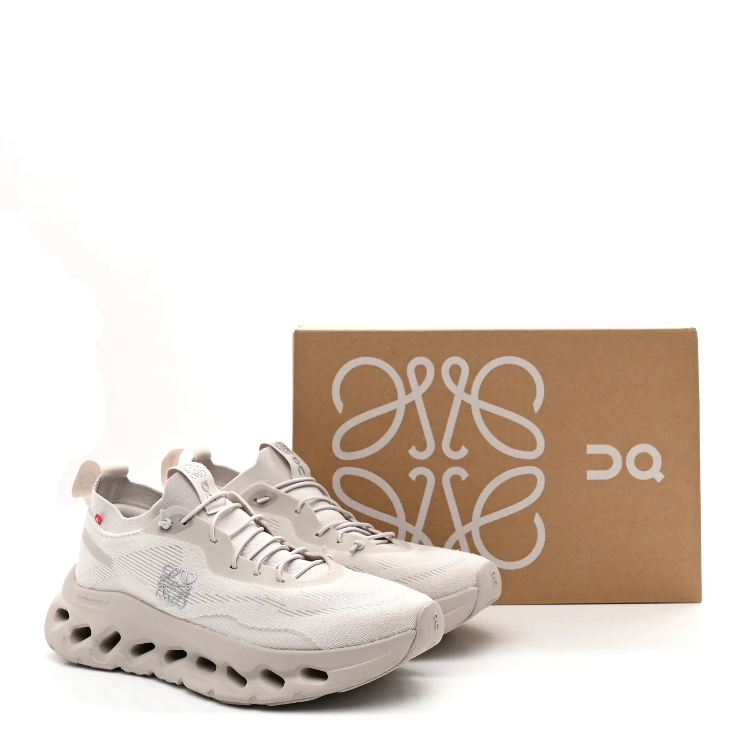 X ON Recycled Polyester Womens Cloudtilt Sneakers 38 Sand