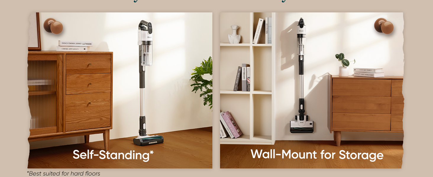 Wall-mount storage helps save space