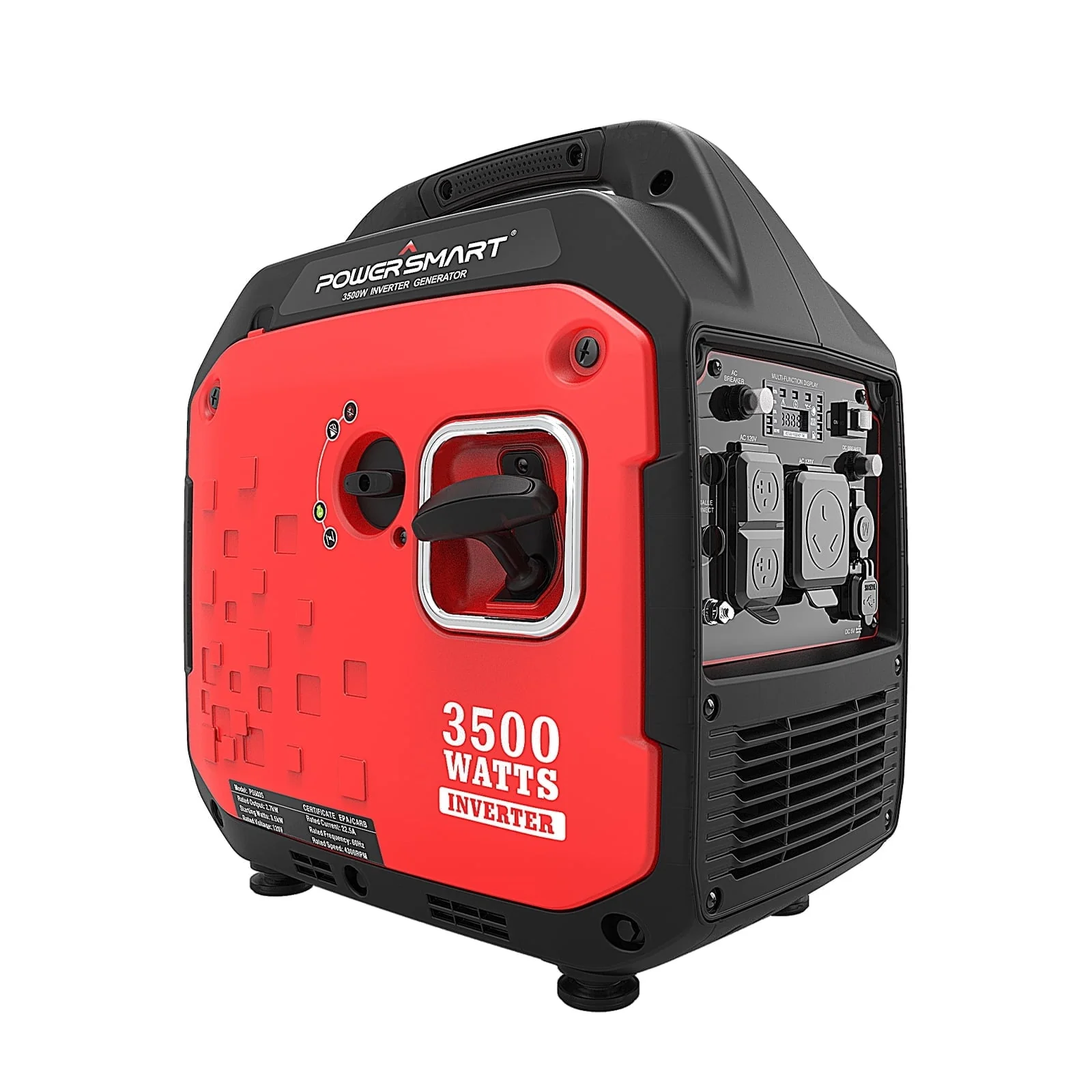 Gasoline Portable Generator, 3500W Gas Powered Inverter Generator,for Outdoor Camping Travel, PS5035(2350W)