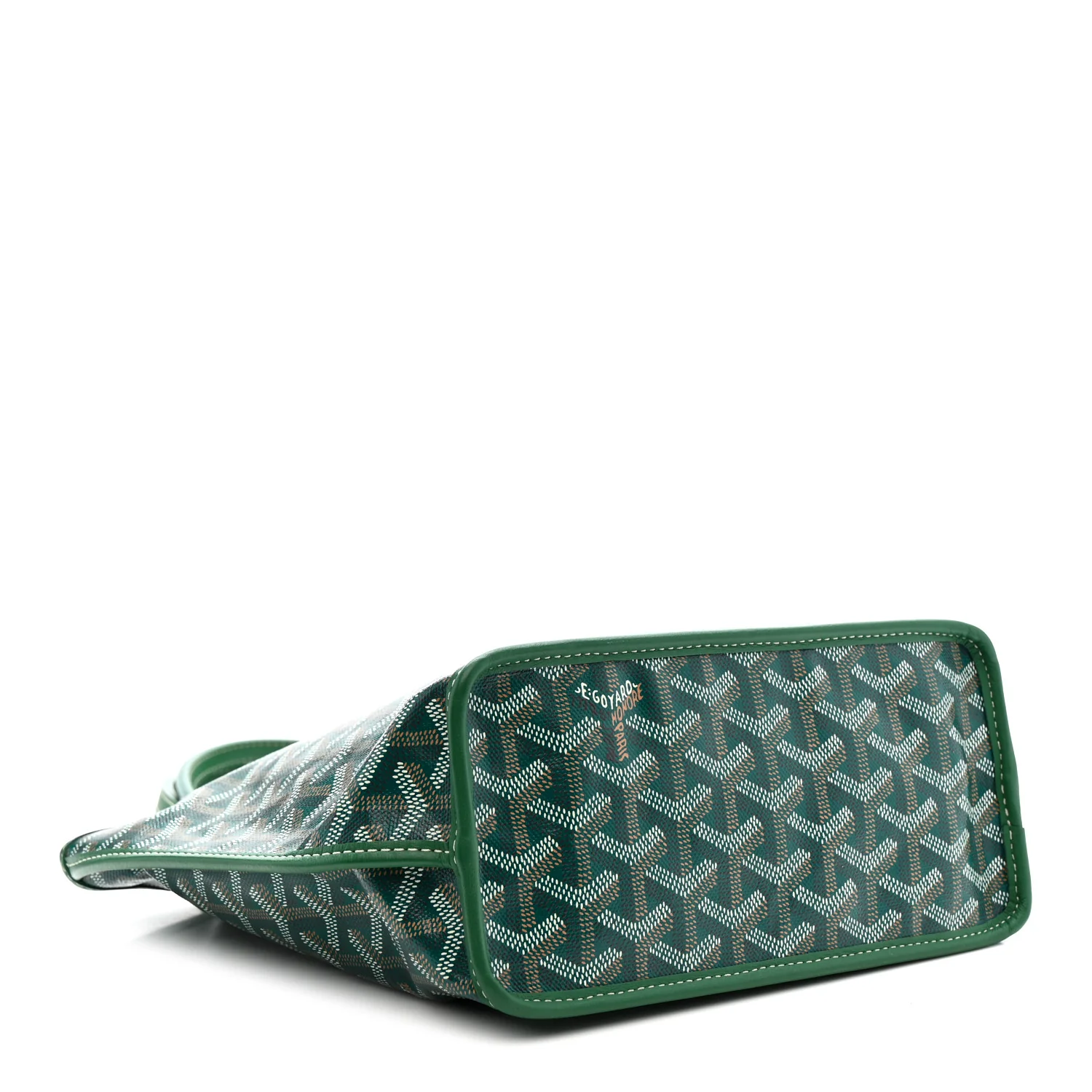 Goyardine Reversible Mini Anjou Green